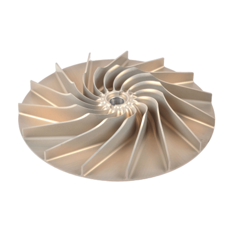 Binary flow impeller